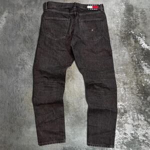 Black Denim Tommy Hilfiger Jeans. Size 30 x 32